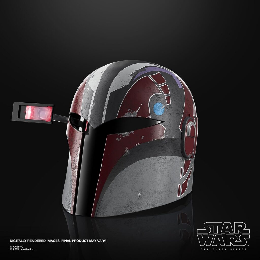 STAR WARS The Black Series Sabine Wren Premium Electronic Helmet with Advanced LED Effects, Ages 14 and Up