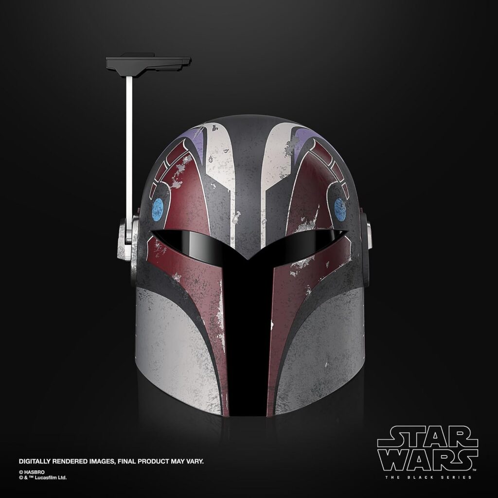 STAR WARS The Black Series Sabine Wren Premium Electronic Helmet with Advanced LED Effects, Ages 14 and Up