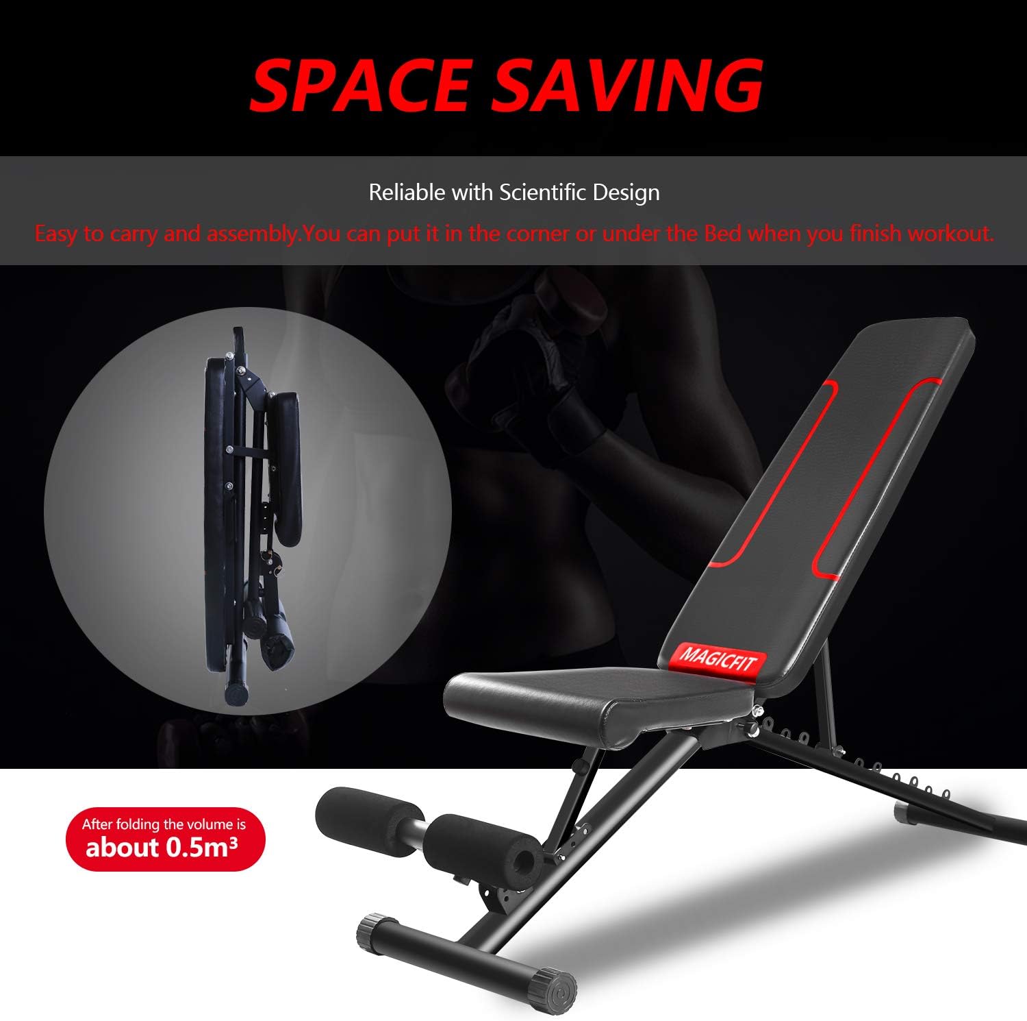 7 Levels Foldable Weight Bench Review